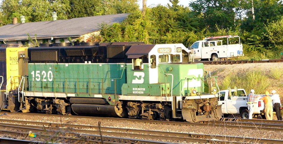 Derailment on the East Local